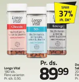 Fleggaard Longo Vital (multivitamin) tilbud