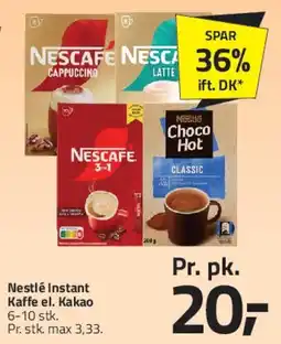 Fleggaard Nestlé / Nescafé Instant (kaffe/kakao) tilbud
