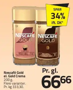 Fleggaard Nescafé Gold tilbud