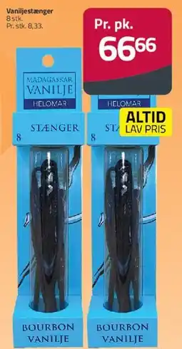 Fleggaard Vaniljestænger (Bourbon Vanilje) tilbud