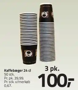 Fleggaard Kaffebæger 24 cl tilbud