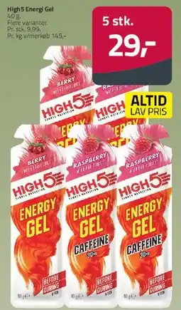 Fleggaard High5 Energy Gel tilbud