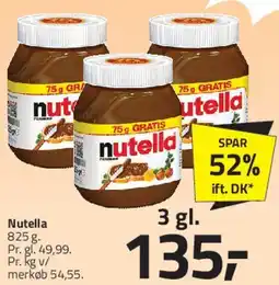 Fleggaard Nutella tilbud