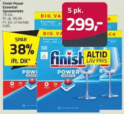 Fleggaard Finish Power (oppvasketabs) 5 pk tilbud