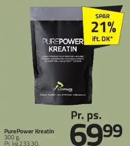 Fleggaard PurePower Kreatin tilbud
