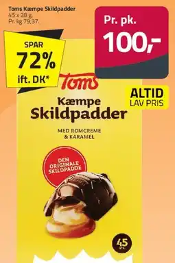Fleggaard Toms Kæmpe Skildpadder tilbud