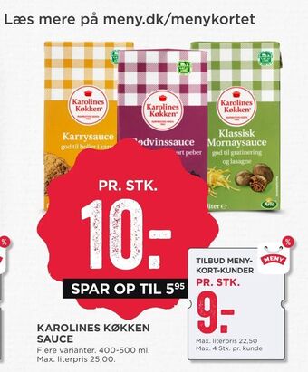 Karolines køkken sauce