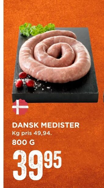MENY Dansk medister tilbud