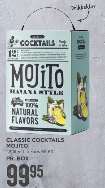 MENY Classic cocktails mojito tilbud