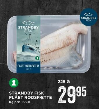 MENY Strandby fisk flået rødspætte tilbud