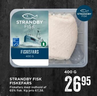 MENY Strandby fisk fiskefars tilbud