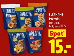 Lidl Elephant Pretzels tilbud