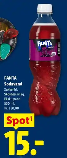 Lidl Fanta skovbær tilbud