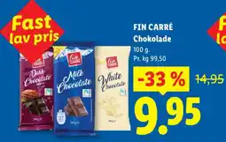 Lidl Fin Carré Chokolade tilbud