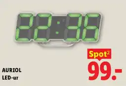 Lidl Auriol led-ur tilbud