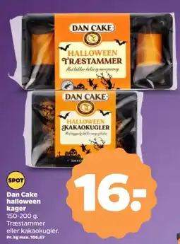 Netto Dan Cake halloween kager tilbud