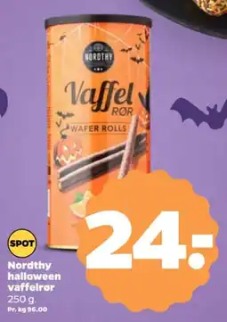 Netto Nordthy halloween vaffelrør tilbud