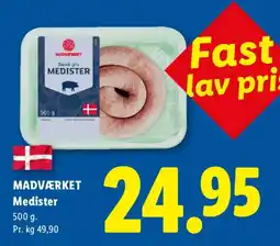Lidl Madværket Medister tilbud