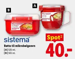 Lidl sistema bøtte til mikrobølgeovn tilbud