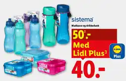 Lidl sistema madkasse og drikkedunk tilbud