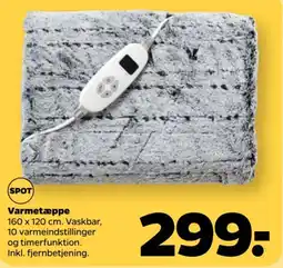 Netto Spot Varmetæppe tilbud
