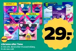 Netto Libresse eller Tena tilbud