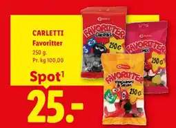 Lidl Carletti Favoritter tilbud