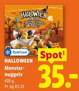 Lidl Dybfrost Halloween Monster-nuggets tilbud