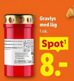 Lidl Gravlys med låg tilbud