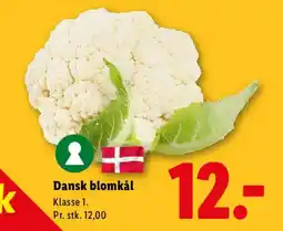 Lidl Blomkål tilbud
