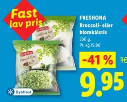 Lidl Freshona Broccoli- eller blomkålsris tilbud