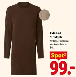 Lidl Esmara Strikkjole tilbud