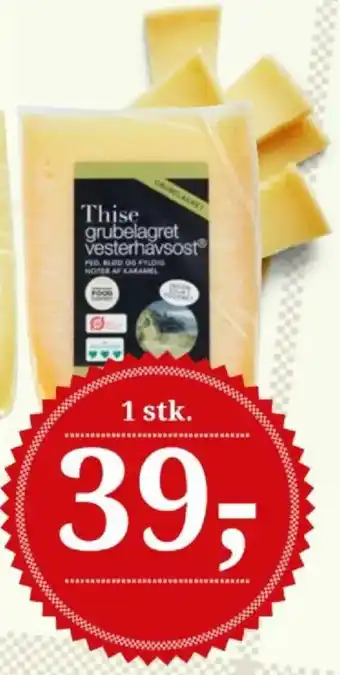 Thise grubelagret vesterhavsost