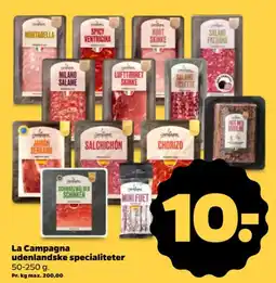 Netto La Campagna udenlandske specialiteter tilbud