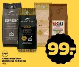Netto Amora økologiske helbønner tilbud