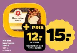 Netto K-Salat bearnaise-sauce tilbud