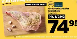 Netto Spot premier marineret lammekølle tilbud