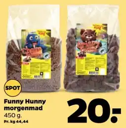 Netto Funny Hunny morgenmad tilbud