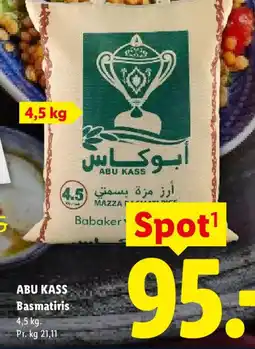 Lidl Abu Kass Basmatiris tilbud