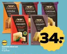 Netto Castello hård ost tilbud