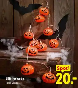 Lidl LED-lyskæde tilbud