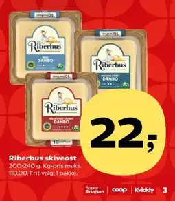 Kvickly Riberhus skiveost tilbud