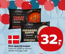 Kvickly Mou special suppe tilbud