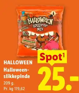 Lidl Halloween Halloween-slikkepinde tilbud