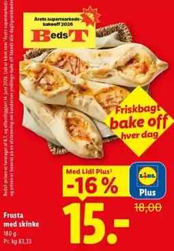 Lidl Lidl Frusta med skinke tilbud