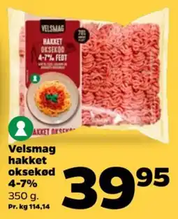 Netto Velsmag hakket oksekød tilbud