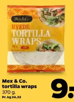 Netto Mex & Co. tortilla wraps tilbud