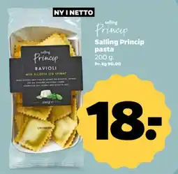 Netto Salling Princip ravioli med ricotta og spinat tilbud
