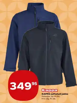 Kvickly Kappa Kappa softshell jakke tilbud