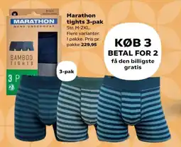 Kvickly Marathon tights tilbud